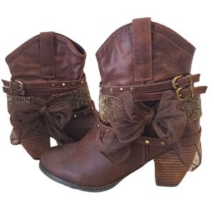 Not Rated Boots Ankle Size 10